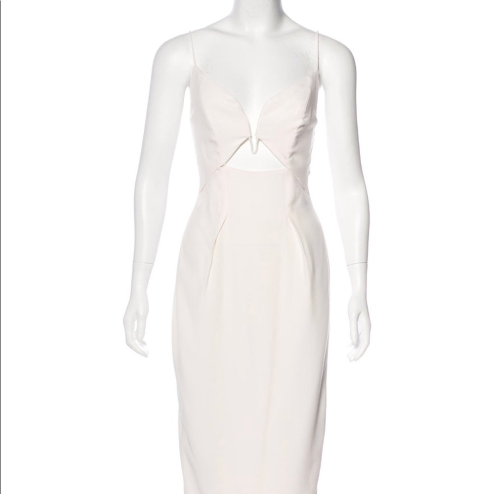 White Zimmermann dress sz 0 pristine!